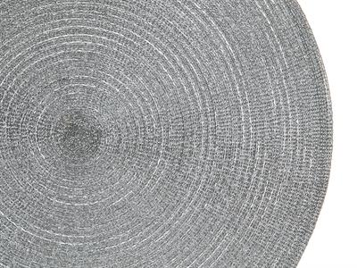 Glam АМЕРИКАНЗКИ СЕРВИЗ 2 комплекта Полиестер 38 cm Silver