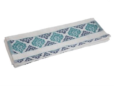Glam Damask ХАВЛИИ ЗА РЪЦЕ Жакардов 30x45 cm Cream-Blue