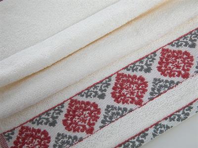 Glam Damask ХАВЛИИ ЗА РЪЦЕ Жакардов 30x45 cm Cream-Pink