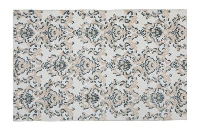 Glam Damask ПОСТЕЛКА ЗА БАНЯ Памучен флош 60x90 cm Ecru