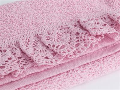 Glam Frill ХАВЛИИ ЗА РЪЦЕ С волани 30x45 cm Pink