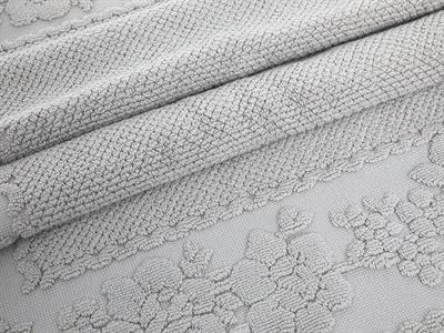 Glam Rose ХАВЛИЯ ЗА КРАКА Жакардов 50x70 cm Gray