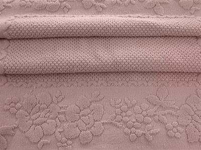 Glam Rose ХАВЛИЯ ЗА КРАКА Жакардов 50x70 cm Powder Pink.