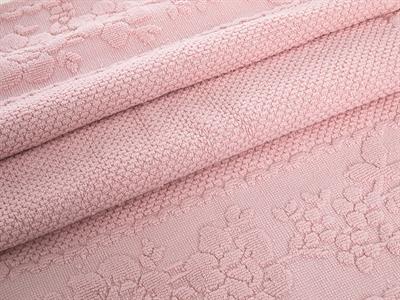Glam Rose ХАВЛИЯ ЗА КРАКА Жакардов 50x70 cm Powder Pink.