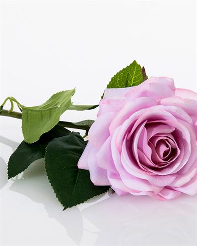 Glam Rose Изкуствено Цвете 53 см Светловиолетов