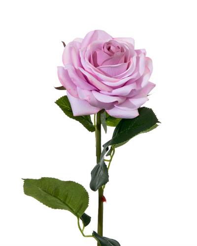 Glam Rose Изкуствено Цвете 53 см Светловиолетов