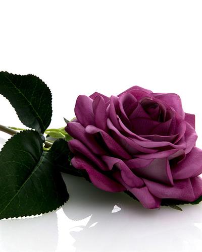 Glam Rose Изкуствено Цвете 53 см Виолетов..