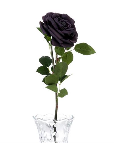 Glam Rose Изкуствено Цвете 75 см Светлосив