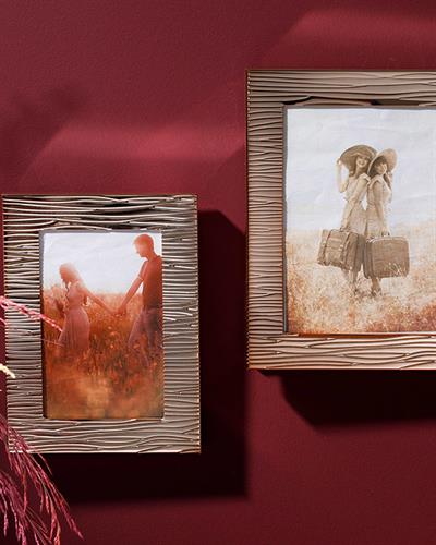 Glam Stripe Рамка Метал 14,1x19,0 см Меден