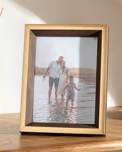 Glamour Frame 13x18 cm Coffee-Gold