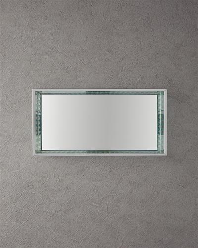 Glamour Декоративен Поднос Стъкло 30X15X4 Сребърен.