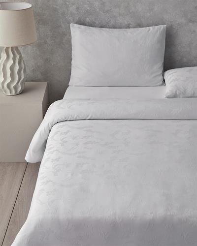 Glare Спален Комплект Двоен Жакардов 200x220 см Бял