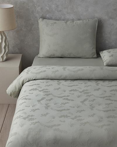 Glare СПАЛНО БЕЛЬО КОМПЛЕ Двоен Жакардов 200x220 cm Зелен