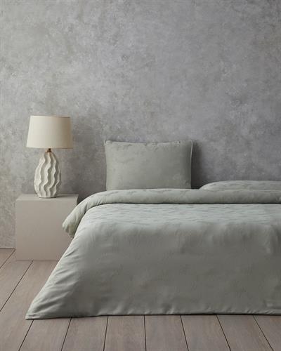 Glare Спален Комплект Кралски размер Жакардов 240x220 см Зелен