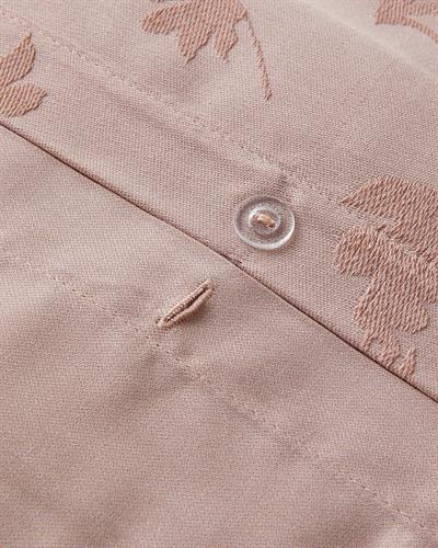 Glare Спален Комплект Кралски размер Жакардов 240x220 см Бледорозов..