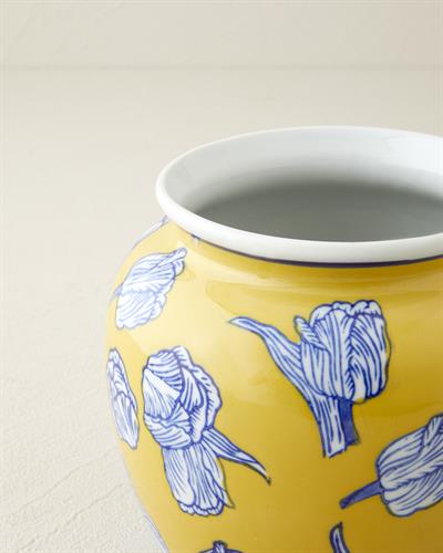 Glen Ваза 16x16x14см Жълт