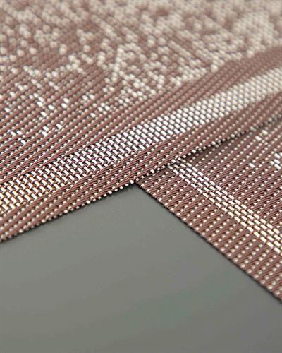 Glitz Американзки Сервиз 4 Бр., Pvc, Бордо Червено, 30 X 45 Cm