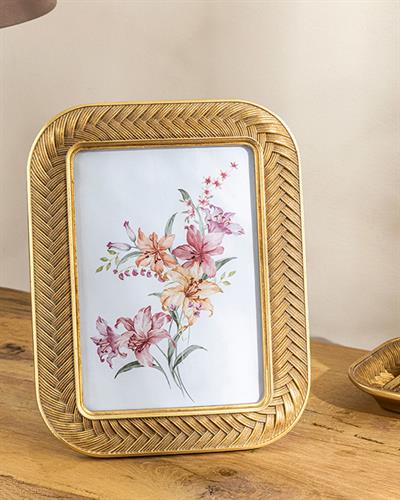 Gloria Рамка Полирезин, Златисто, 13 X 18 Cm