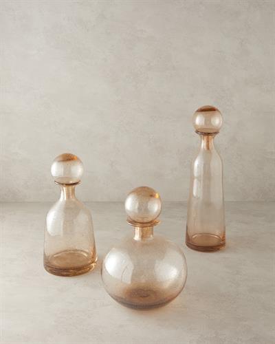 Gloria Декоративен Предмет Стъкло 20X20X28,5 см Златен