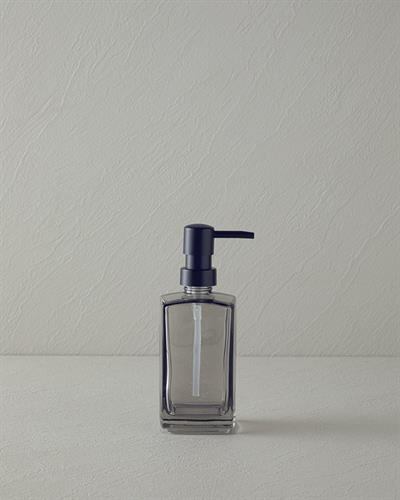 Gloria Glass 3 pcs Bathroom Set 6,5x6,5x18,5cm 10x10x11cm 9x13 Anthracite