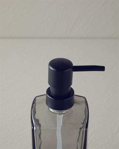 Gloria Glass 3 pcs Bathroom Set 6,5x6,5x18,5cm 10x10x11cm 9x13 Anthracite