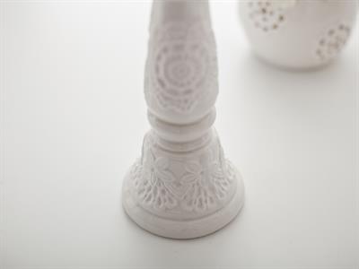 Gloria СВЕЩНИК Керамичен White