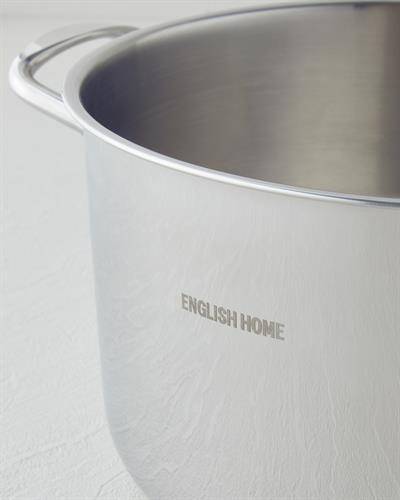 Glow Тенджера Дълбок Стомана 24x14 cm Сребърен.