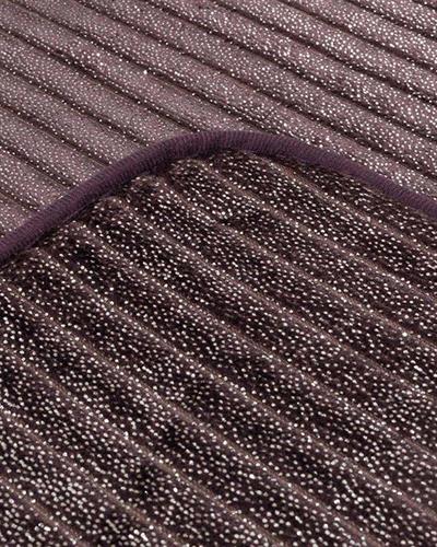 Glow Комплект Постелки За Баня Нехлъзгащ се гръб Фланел 50x80 - 45x50 см Дамсон