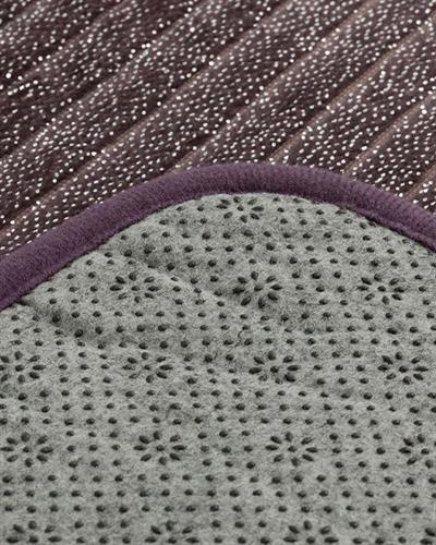 Glow Комплект Постелки За Баня Нехлъзгащ се гръб Фланел 50x80 - 45x50 см Дамсон