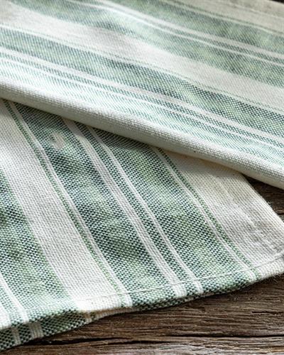 Goffrato Кърпа За Сушене Памук 30x50 см Зелен