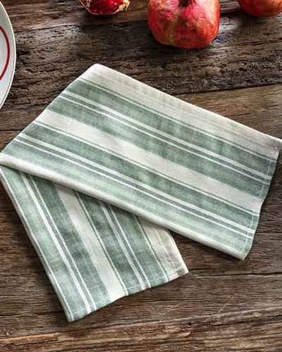 Goffrato Кърпа За Сушене Памук 30x50 см Зелен