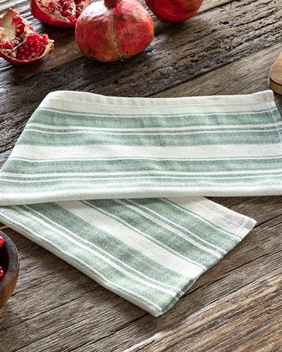 Goffrato Кърпа За Сушене Памук 30x50 см Зелен