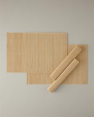 Gola Подложки За Хранене 4 бр. Бамбук 30x45 см Кремав