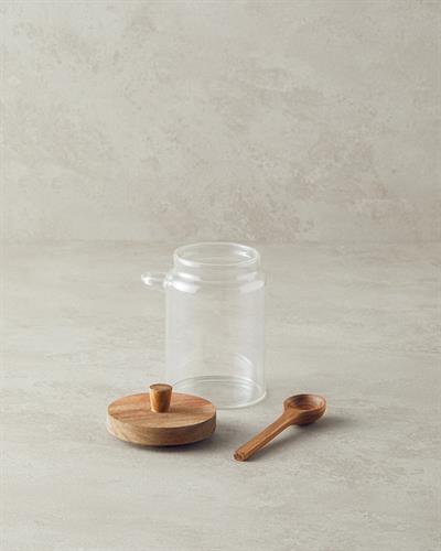 Gola Съд За Подправки С лъжица Боросиликат 650 мл Прозрачен