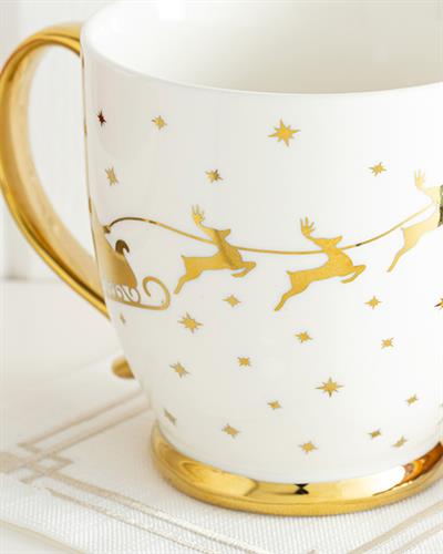 Gold Snow Чаша New Bone, Златисто, 460 Ml