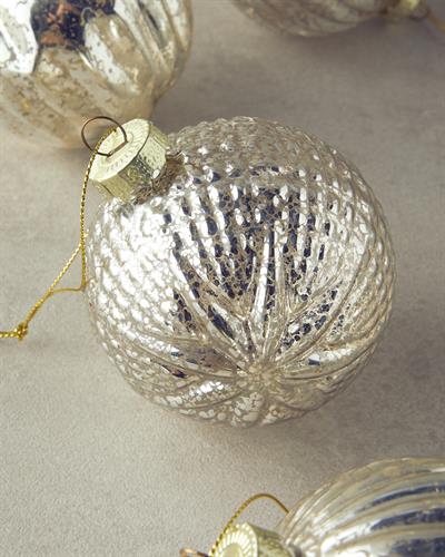 Gold Winter Висящ Аксесоар 9 бр. Стъкло 8 cm Златен