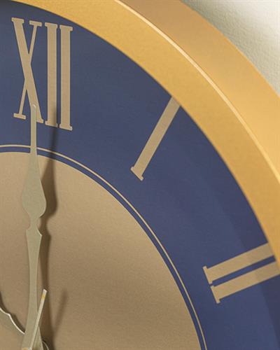 Golden СТЕНЕН ЧАСОВНИК 30 cm Златисто