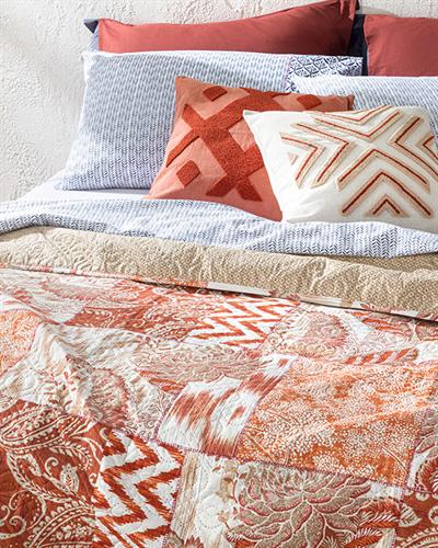 Golden Orient Многофункционално По Единичен Размер, Корал, 160 X 220 Cm