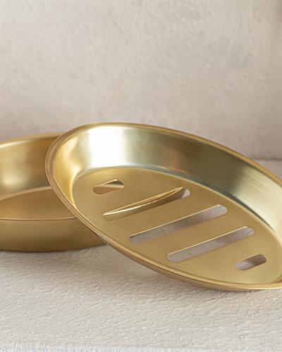 Goldness Stainless Steel Bathroom Set Gold