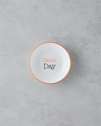 Good Day Купа За Аперитив Керамика 13 см Оранжев-Черен