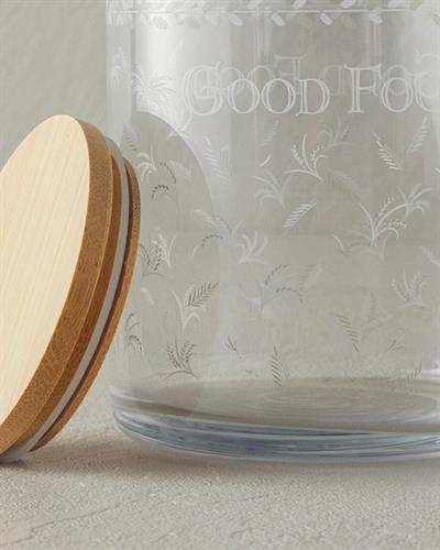 Good Food Буркан Стъкло 890 мл Прозрачен