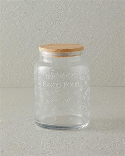 Good Food Буркан Стъкло 890 мл Прозрачен