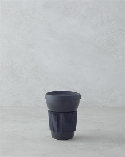 Чаша За Пътуване Порцелан 350 мл.. Черен