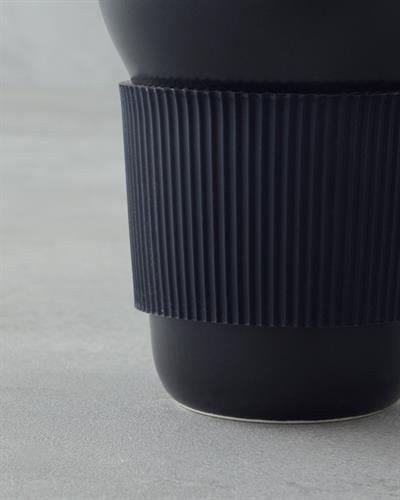 Чаша За Пътуване Порцелан 350 мл.. Черен