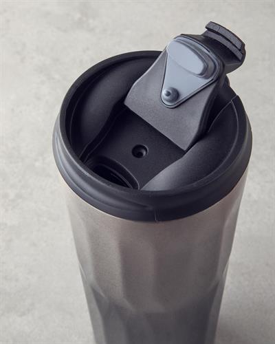 Чаша За Пътуване Стомана 500 мл Черен - Сив