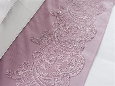 Grace СПАЛНО БЕЛЬО КОМПЛЕ Двоен Памучен Сатен 200x220 cm Lilac.