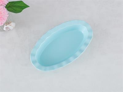 Grace ТЕПСИЯ ЗА ФУРНА Овална Керамичен 33 cm Mint