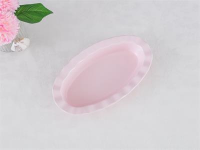 Grace ТЕПСИЯ ЗА ФУРНА Овална Керамичен 33 cm Pink