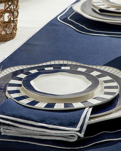 Grace New Bone Dessert Plate 15 cm Dark Blue