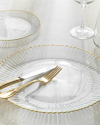 Graceful Супла Стъкло, Златисто, 32 Cm